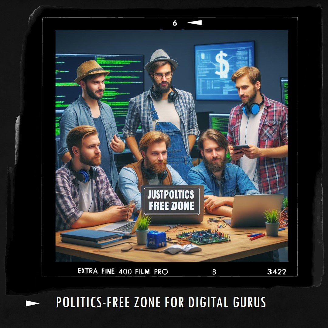 Politics free Zone at Just digital gurus